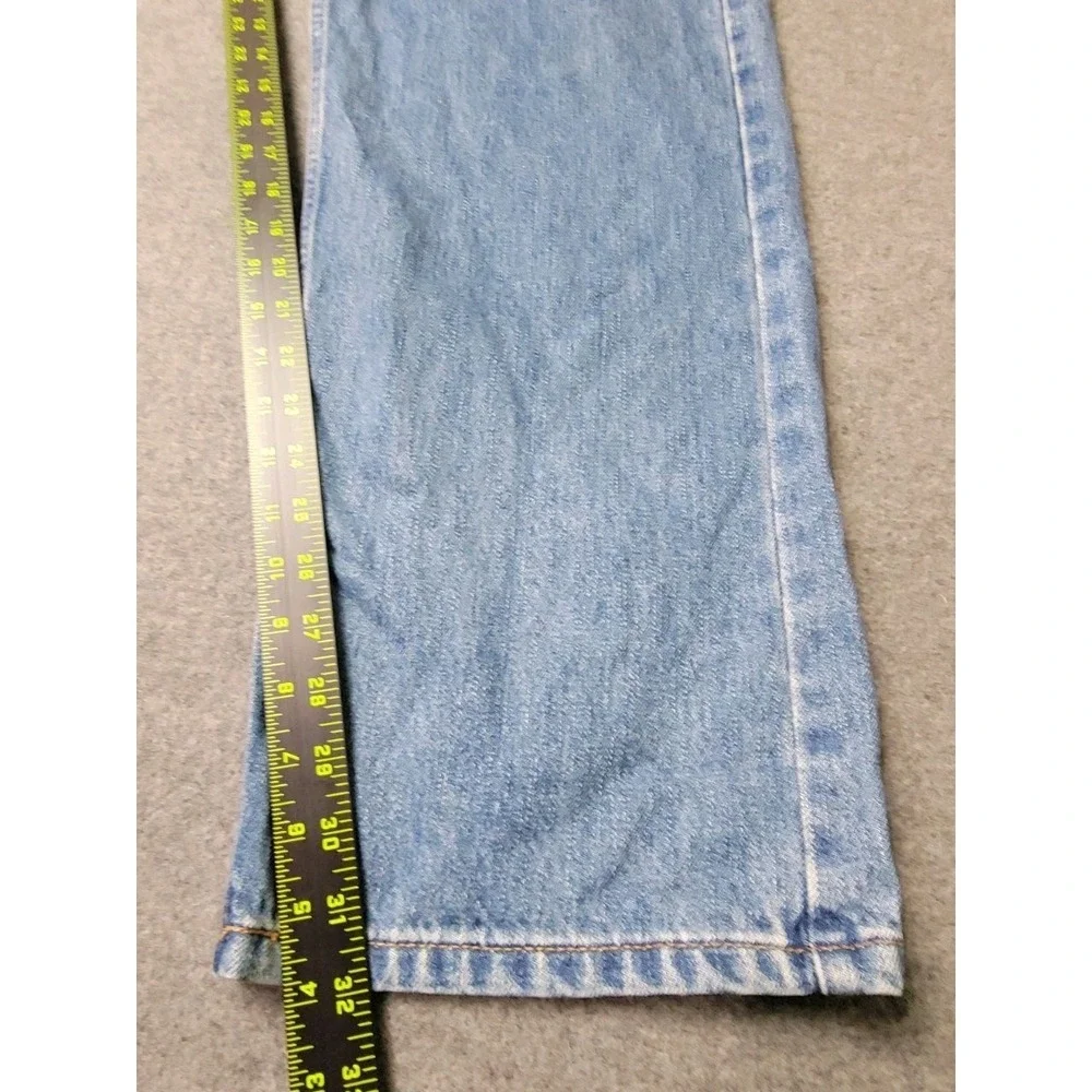 Levi Mens 505 Jeans 42x32 Blue Straight Leg Regular Fit Zip Fly Made‎ in Egypt